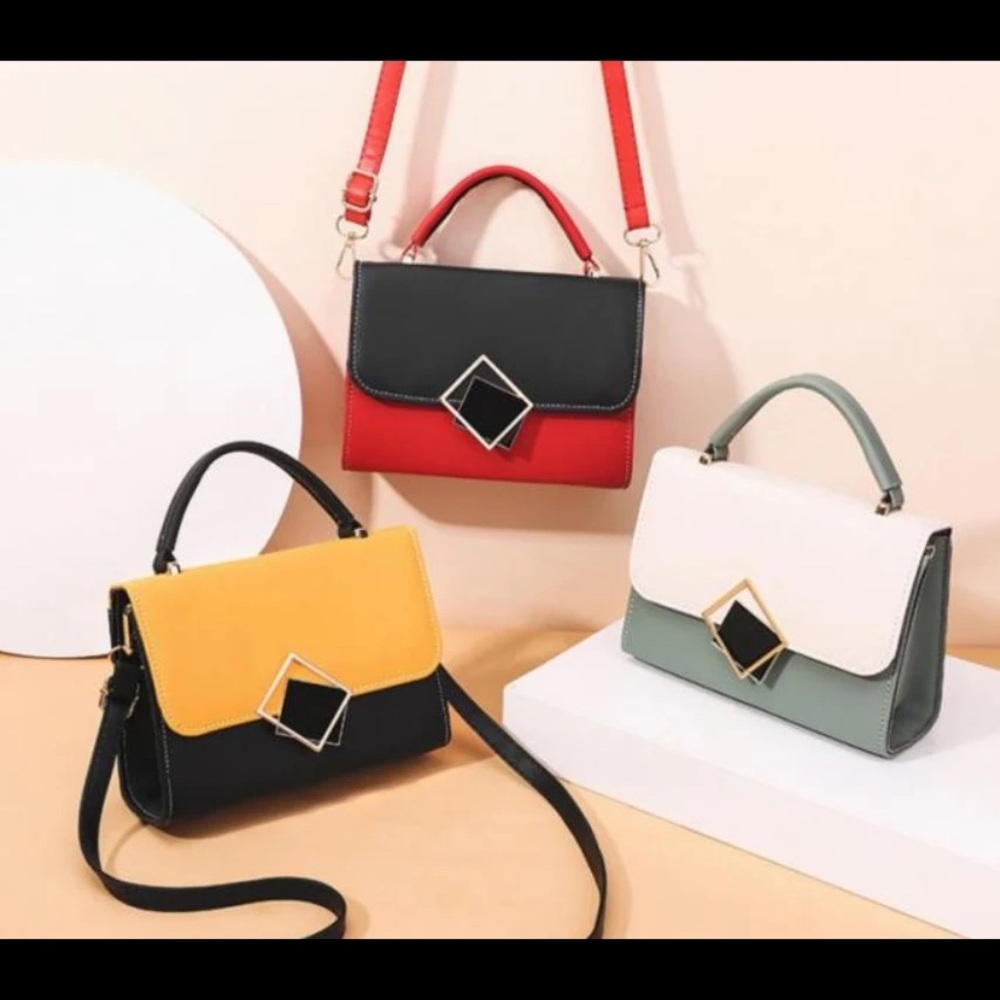 Colorblock Crossbody Bags